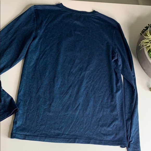 Buzz Georgia Institute of Technology Champion long sleeve navy Top - Picture 6 of 7